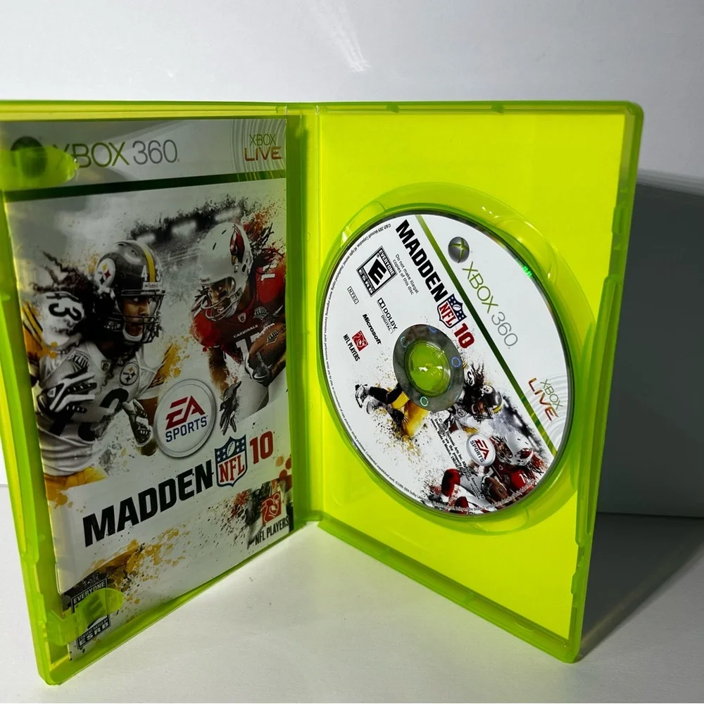 Madden NFL 10,12,15,25 (Microsoft Xbox 360) Lot of 4 **UNTESTED**